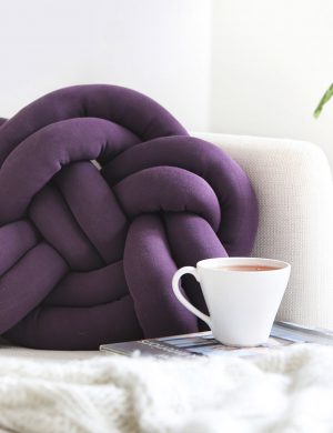 Så gör du en knutkudde även kallad knot pillow, av Monica Karlstein, Hemmafixbloggen.se